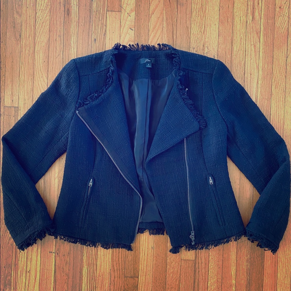 J Crew cropped jacket